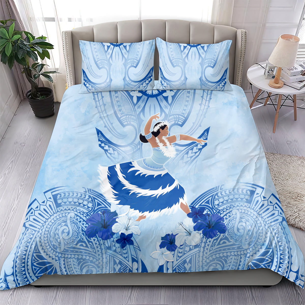 Cook Islands Women's Day Bedding Set With Polynesian Pattern LT05 - Polynesian Pride