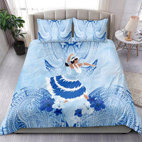 Cook Islands Women's Day Bedding Set With Polynesian Pattern LT05 - Polynesian Pride