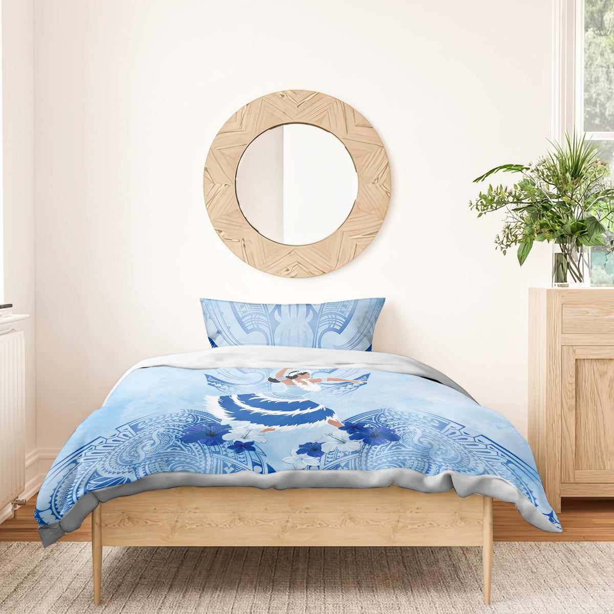 Cook Islands Women's Day Bedding Set With Polynesian Pattern LT05 - Polynesian Pride