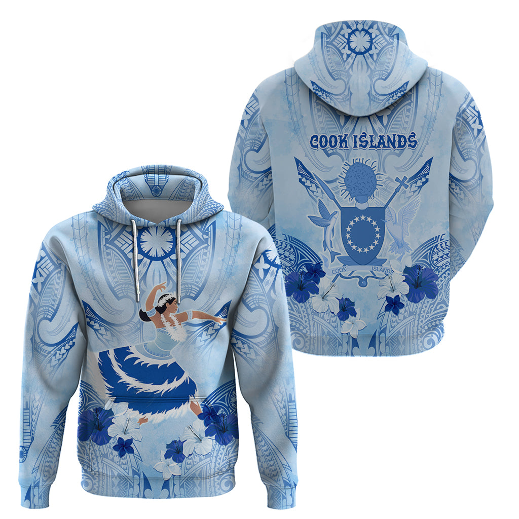Cook Islands Women's Day Zip Hoodie With Polynesian Pattern LT05 - Polynesian Pride