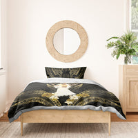 Niue Women's Day Bedding Set With Polynesian Pattern