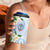 Guam Chamorro 4 in 1 Can Cooler Tumbler Guasali Flowers Curves Style