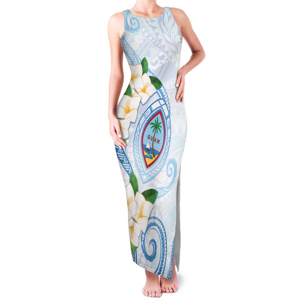 Guam Chamorro Family Matching Tank Maxi Dress and Hawaiian Shirt Guasali Flowers Curves Style