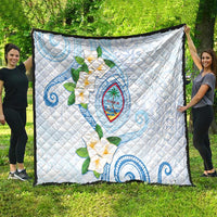 Guam Chamorro Quilt Guasali Flowers Curves Style