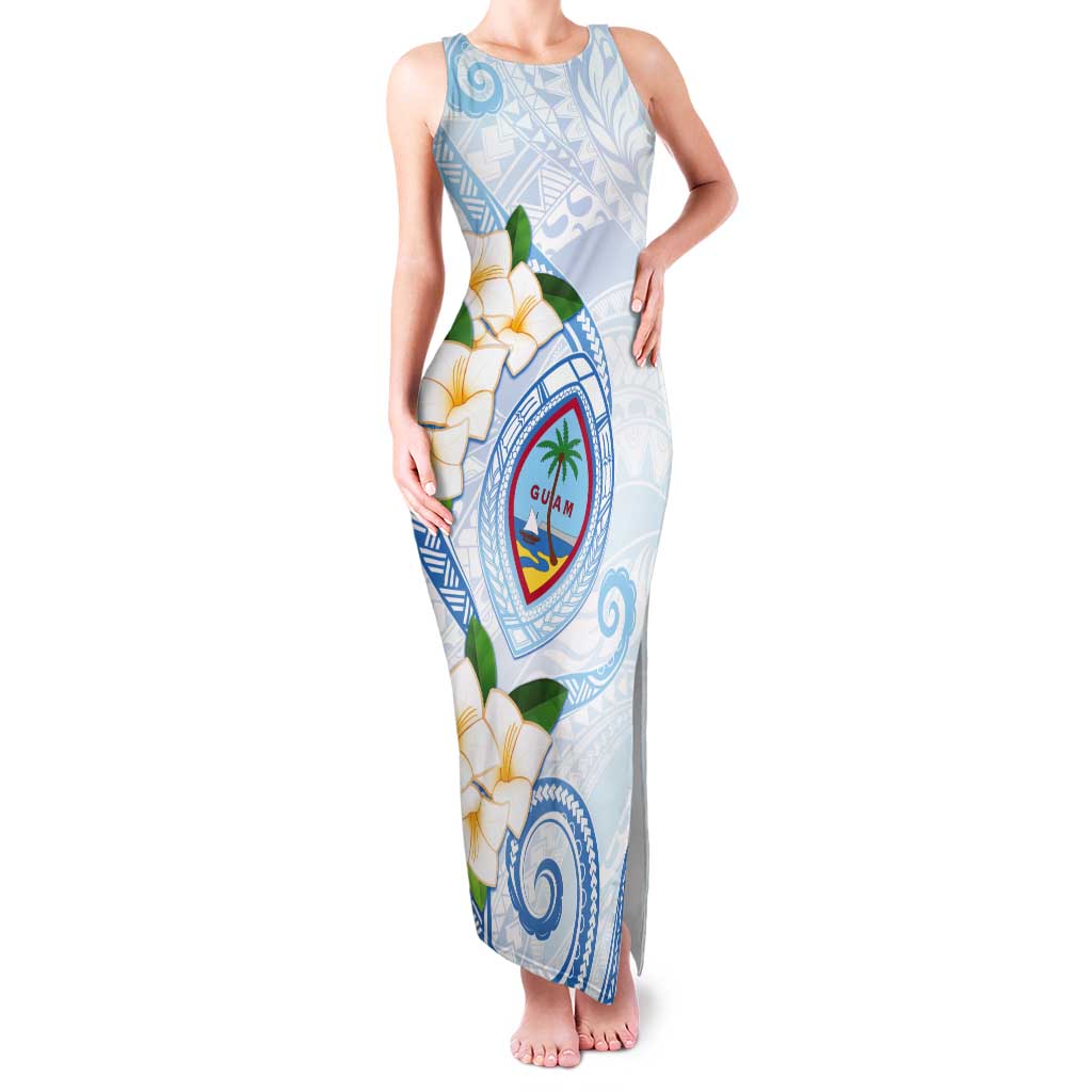 Guam Chamorro Tank Maxi Dress Guasali Flowers Curves Style