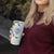 Guam Chamorro Tumbler Cup Guasali Flowers Curves Style