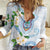 Guam Chamorro Women Casual Shirt Guasali Flowers Curves Style