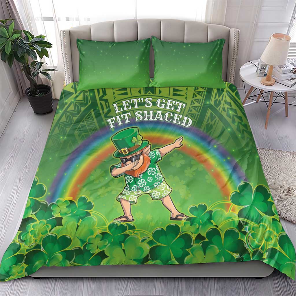 Hawaii Saint Patrick's Day Bedding Set Let's Get Fit Shaced