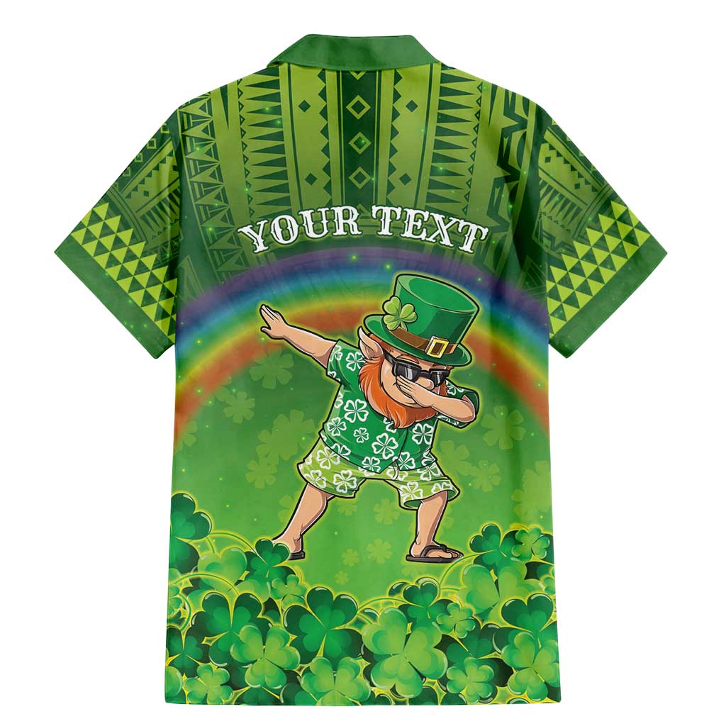 Personalised Hawaii Saint Patrick's Day Family Matching Mermaid Dress and Hawaiian Shirt Let's Get Fit Shaced
