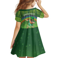 Personalised Hawaii Saint Patrick's Day Family Matching Puletasi and Hawaiian Shirt Let's Get Fit Shaced LT05 - Polynesian Pride