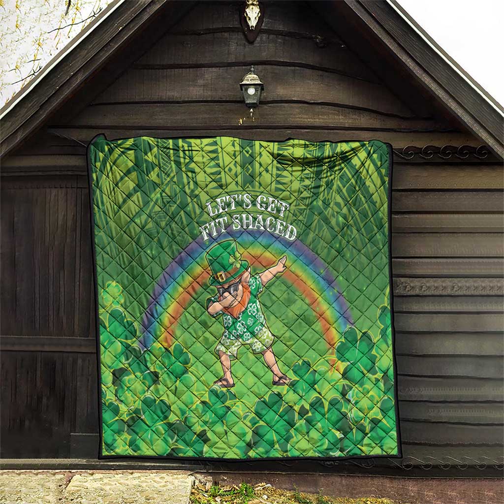 Hawaii Saint Patrick's Day Quilt Let's Get Fit Shaced
