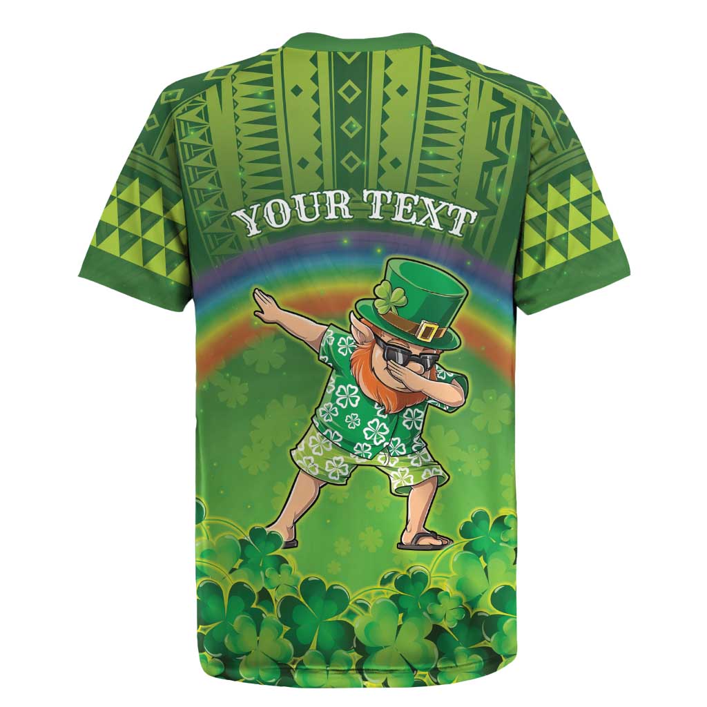 Personalised Hawaii Saint Patrick's Day Rugby Jersey Let's Get Fit Shaced LT05 - Polynesian Pride