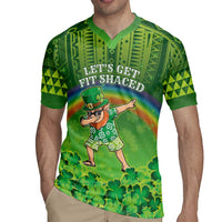 Personalised Hawaii Saint Patrick's Day Rugby Jersey Let's Get Fit Shaced LT05 - Polynesian Pride