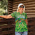 Personalised Hawaii Saint Patrick's Day Women Polo Shirt Let's Get Fit Shaced