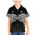 Custom New Zealand Cricket Family Matching Mermaid Dress and Hawaiian Shirt Go Champions World Cup 2024 With Maori Pattern