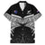 Custom New Zealand Cricket Family Matching Puletasi and Hawaiian Shirt Go Champions World Cup 2024 With Maori Pattern