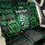 Personalised New Zealand Darts Back Car Seat Cover Green Dart Board Maori Pattern LT05