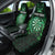 Personalised New Zealand Darts Car Seat Cover Green Dart Board Maori Pattern