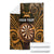 Personalised New Zealand Darts Blanket Gold Dart Board Maori Pattern