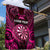 Personalised New Zealand Darts Garden Flag Pink Dart Board Maori Pattern