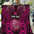 Personalised New Zealand Darts Quilt Pink Dart Board Maori Pattern