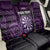 Personalised New Zealand Darts Back Car Seat Cover Purple Dart Board Maori Pattern LT05