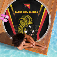 Papua New Guinea Cricket Beach Blanket 2024 World Cup LT05 - Polynesian Pride