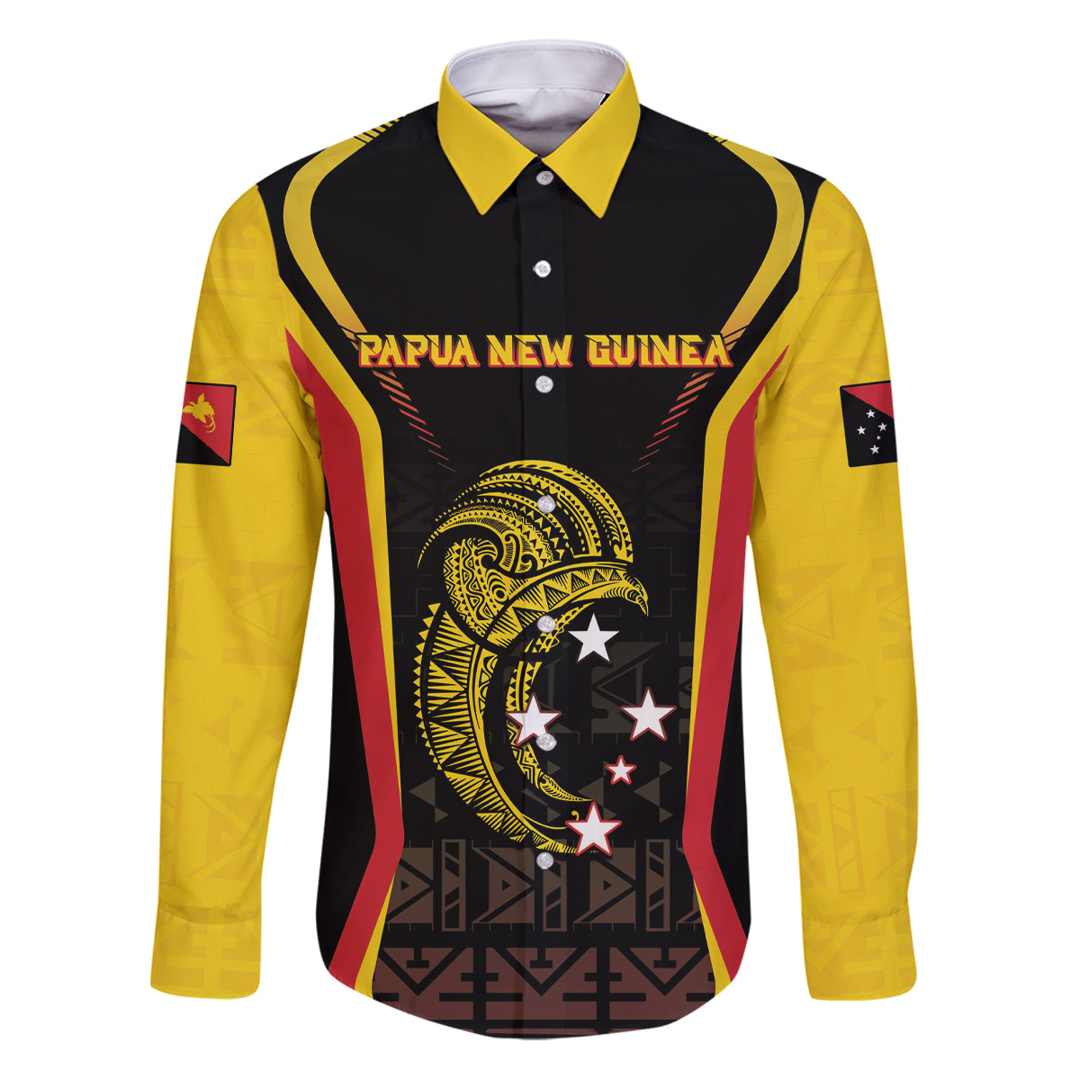 Custom Papua New Guinea Cricket Family Matching Puletasi and Hawaiian Shirt 2024 World Cup