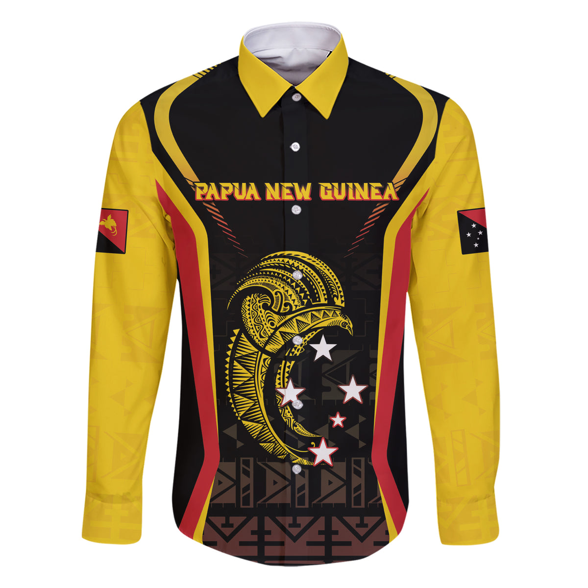 Custom Papua New Guinea Cricket Family Matching Short Sleeve Bodycon Dress and Hawaiian Shirt 2024 World Cup