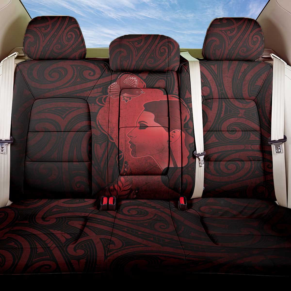 Aotearoa Mana Wahine Back Car Seat Cover The Spiritual Power Of Women