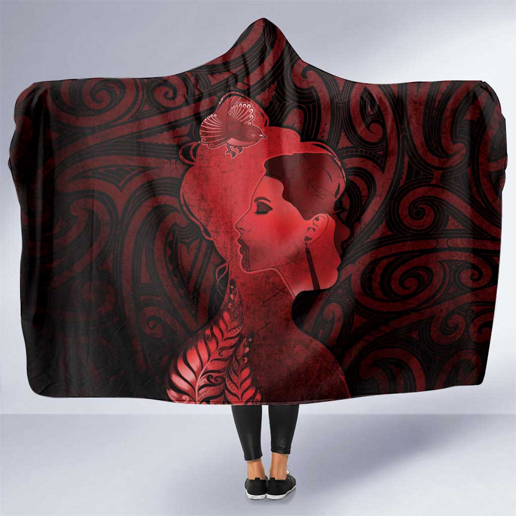 Aotearoa Mana Wahine Hooded Blanket The Spiritual Power Of Women