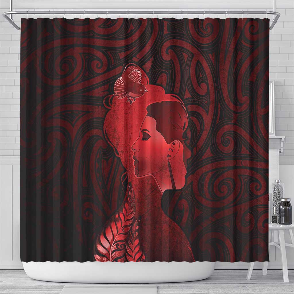 Aotearoa Mana Wahine Shower Curtain The Spiritual Power Of Women