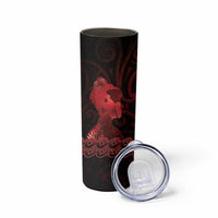 Aotearoa Mana Wahine Skinny Tumbler The Spiritual Power Of Women LT05 - Polynesian Pride