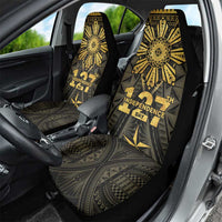 Philippines Independence Day Car Seat Cover Filipinos Sun Star Tribal