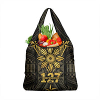 Philippines Independence Day Grocery Bag Filipinos Sun Star Tribal