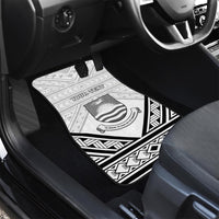 Kiribati Gospel Day Car Mats Coat Of Arms Polynesian Pattern