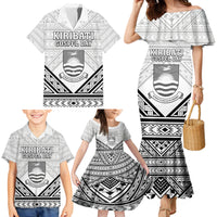 Personalised Kiribati Gospel Day Family Matching Mermaid Dress and Hawaiian Shirt Coat Of Arms Polynesian Pattern LT05 - Polynesian Pride