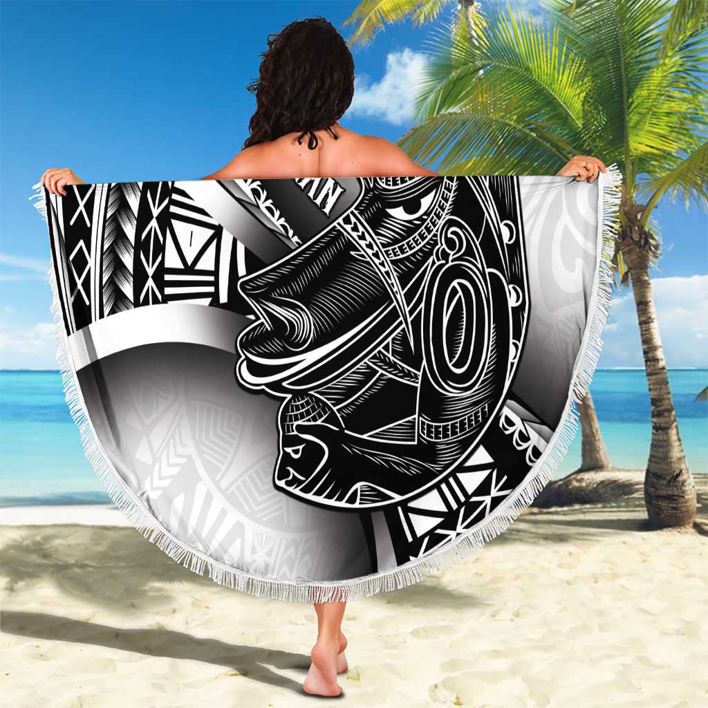 Solomon Islands Nguzunguzu Beach Blanket Polynesian Tribal Pattern LT05 - Polynesian Pride