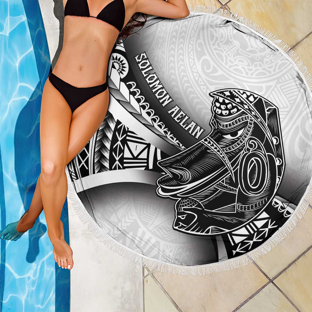 Solomon Islands Nguzunguzu Beach Blanket Polynesian Tribal Pattern LT05 - Polynesian Pride