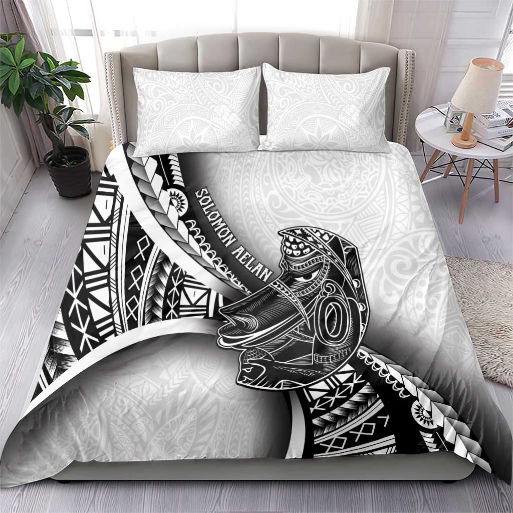 Solomon Islands Nguzunguzu Bedding Set Polynesian Tribal Pattern LT05 - Polynesian Pride