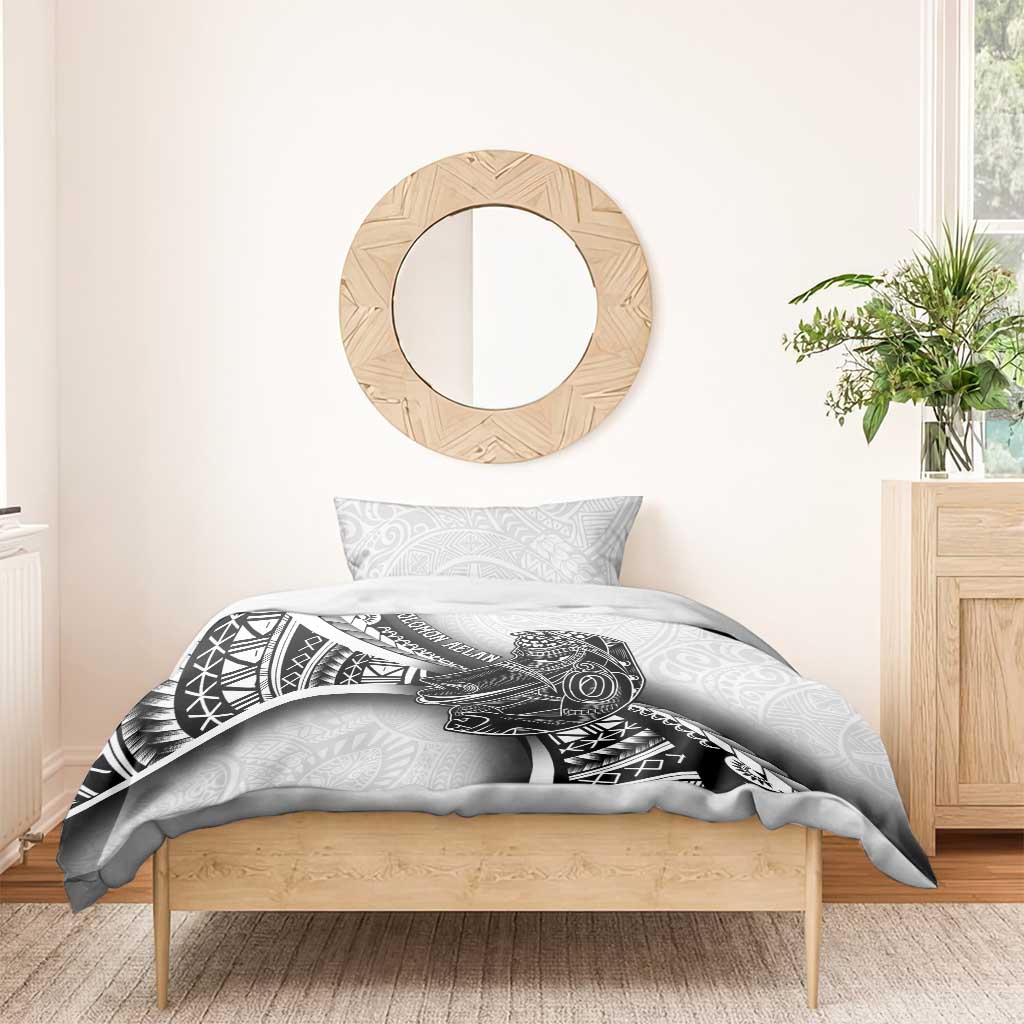 Solomon Islands Nguzunguzu Bedding Set Polynesian Tribal Pattern LT05 - Polynesian Pride