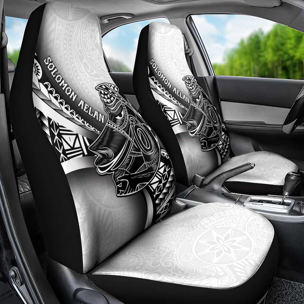 Solomon Islands Nguzunguzu Car Seat Cover Polynesian Tribal Pattern LT05 - Polynesian Pride