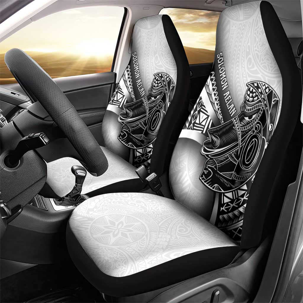 Solomon Islands Nguzunguzu Car Seat Cover Polynesian Tribal Pattern LT05 - Polynesian Pride