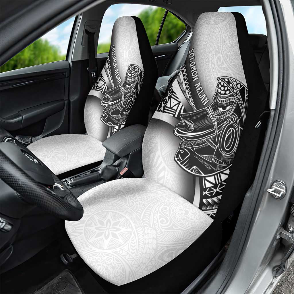 Solomon Islands Nguzunguzu Car Seat Cover Polynesian Tribal Pattern LT05 - Polynesian Pride