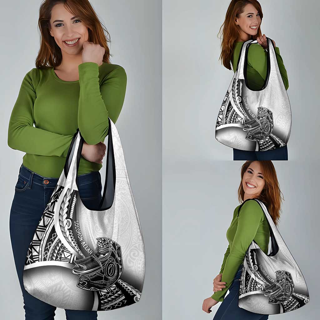 Solomon Islands Nguzunguzu Grocery Bag Polynesian Tribal Pattern LT05 - Polynesian Pride