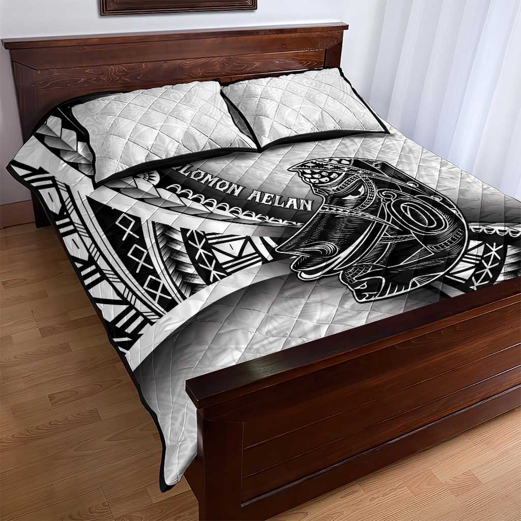 Solomon Islands Nguzunguzu Quilt Bed Set Polynesian Tribal Pattern LT05 - Polynesian Pride