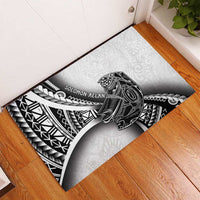 Solomon Islands Nguzunguzu Rubber Doormat Polynesian Tribal Pattern LT05 - Polynesian Pride