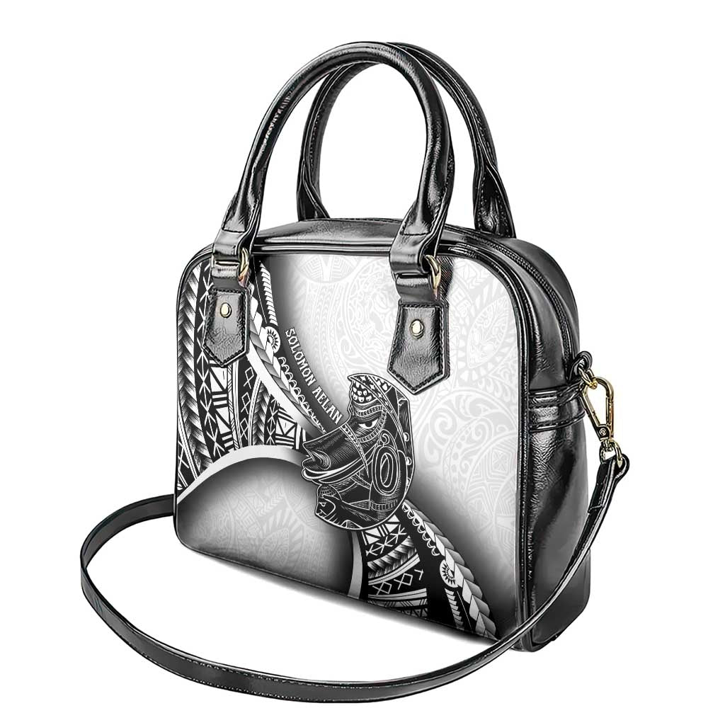 Solomon Islands Nguzunguzu Shoulder Handbag Polynesian Tribal Pattern LT05 - Polynesian Pride