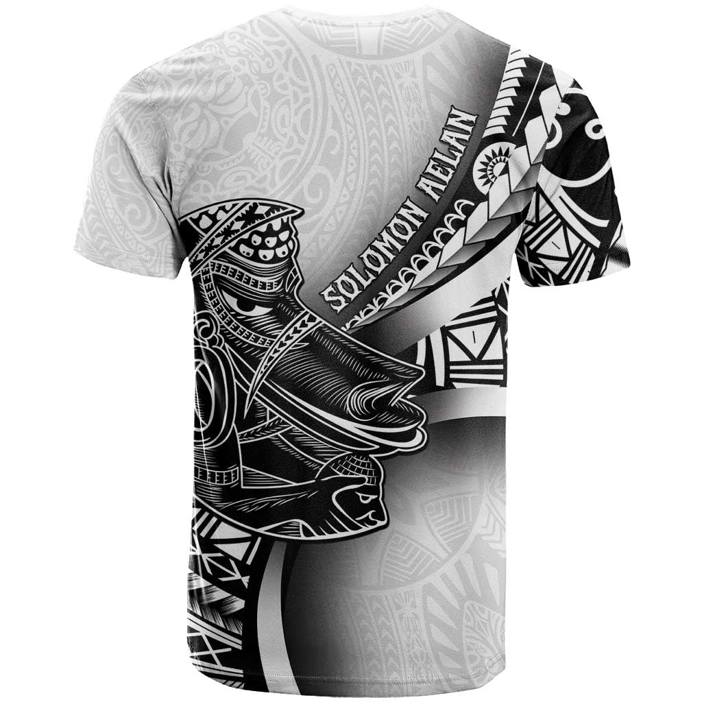 Solomon Islands Nguzunguzu T Shirt Polynesian Tribal Pattern LT05 - Polynesian Pride