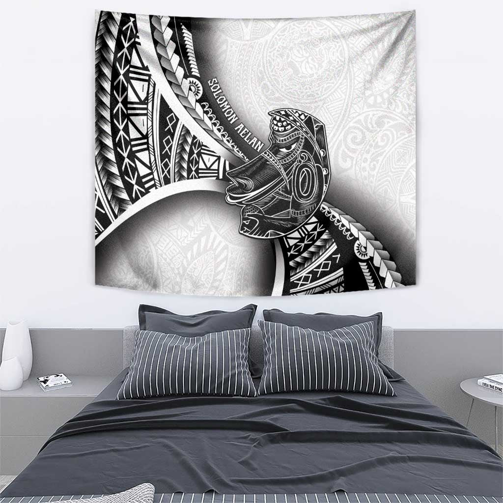 Solomon Islands Nguzunguzu Tapestry Polynesian Tribal Pattern LT05 - Polynesian Pride
